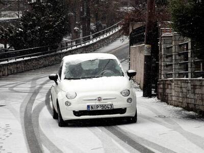 Αχαΐα: Κλειστές επαρχιακές οδοί λόγω χιο...