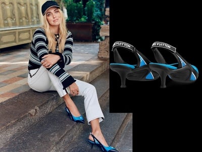 LV Archlight slingback: Η Κιάρα Φεράνι έ...