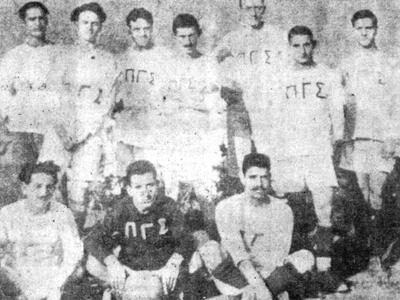 Η πρώτη ποδοσφαιρική ομάδα της Παναχαϊκής