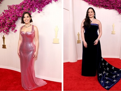 Αμέρικα Φερέρα με Versace, Λίλι Γκλάστοο...