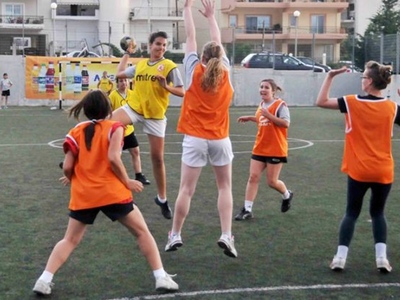 Η Μαρία Αγγελοπούλου στην Εθνική κορασίδων