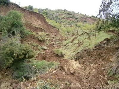 Αλιφείρα Ηλείας: Ο δρόμος υποχώρησε... ο...