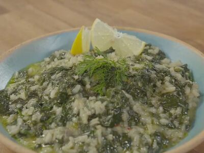Σπανακόρυζο, κλασικό και... λεμονάτο  