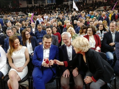 ΔΕΙΤΕ ΒΙΝΤΕΟ από την ομιλία Τσίπρα στην Πάτρα 