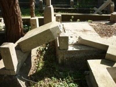 Επιδρομή ιερόσυλων στο κοιμητήριο του Αγ...