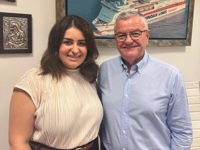 ΔΕΕΠ ΝΔ Αχαΐας: Η Θεοδώρα Ρογδάκη με τον...