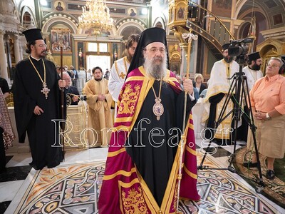 Λαμπρό Συλλείτουργο στον Μητροπολιτικό Ναό του Πειραιά - Χοροστάτησε ο Πατρών Χρυσόστομος Λαμπρό Συλλείτουργο στον Μητροπολιτικό Ναό του Πειραιά - Χοροστάτησε ο Πατρών Χρυσόστομος