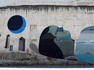 Markosian, ArtWalk2, 2016, Οδός Ρ. Φεραίου