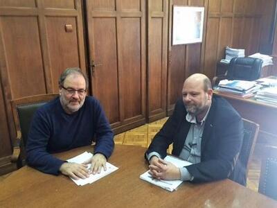 Συνάντηση με τον Γ. Γ. Βιομηχανίας Ζαφεί...