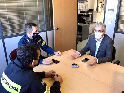 Ο Άγγελος Τσιγκρής στη Διοίκηση Πυροσβεσ...