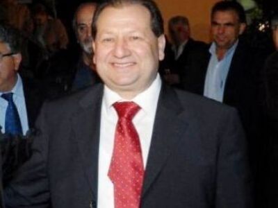 Ο Αντιδήμαρχος Αιγείρας Παναγιώτης Καραμ...