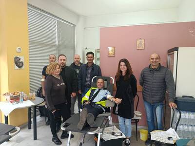 Αιμοδοσία στην Αιγιάλεια πραγματοποίησε η Ένωση Αστυνομικών Υπαλλήλων Αχαΐας