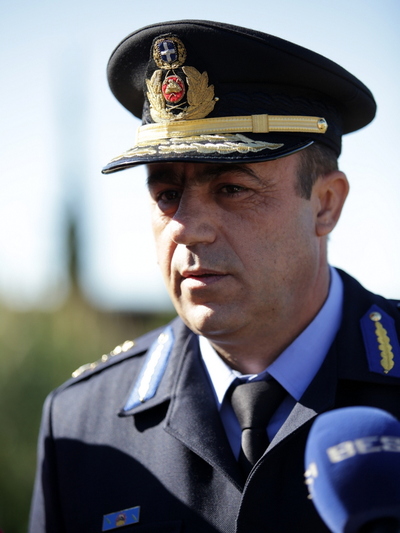 Ο Διοικητής της ΠΥ στη Δυτική Ελλάδα Γ. Πετρούτσος