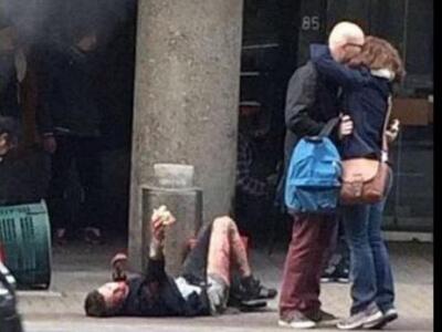 H συγκλονιστική εικόνα από Βρυξέλλες που...