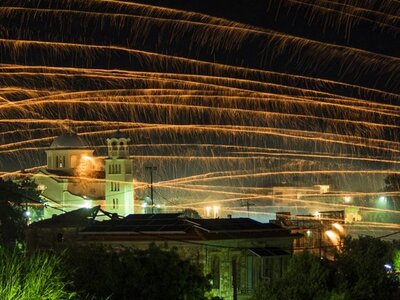 Στη Χίο για τον ρουκετοπόλεμο το Nationa...
