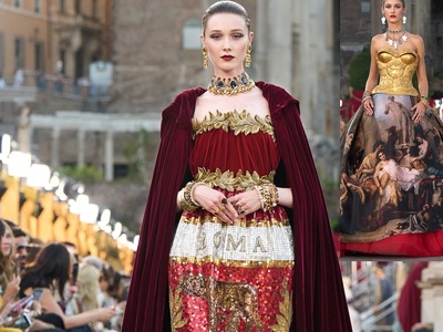 Dolce e Gabbana: Υμνησαν τη Ρώμη, μεγαλε...