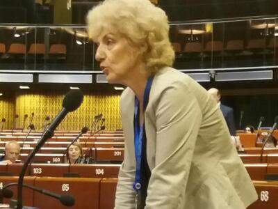 Η Σία Αναγνωστοπούλου στην Ολομέλεια της...