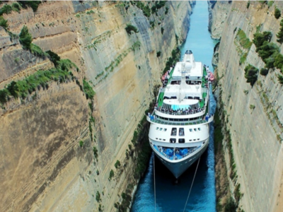 Διώρυγα της Κορίνθου: Σε λειτουργία ξανά...