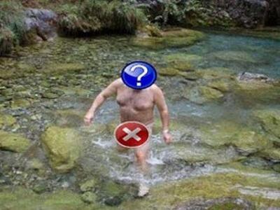 Ποιός γνωστός  παρουσιαστής κολυμπάει γυμνός; 