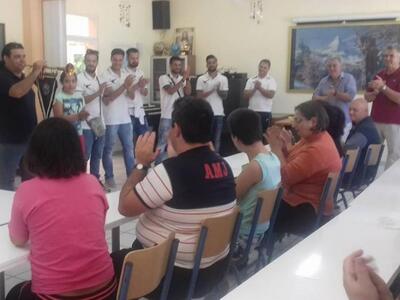 Παναιγιάλειος: Κοντά στα «παιδιά» τού ΕΚ...