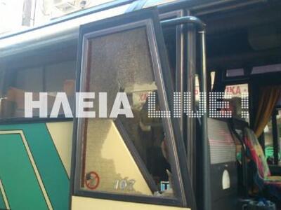 Αμαλιάδα: Μεθυσμένος επιτέθηκε σε λεωφορ...