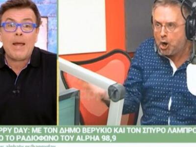 Χαμός στον Alpha-Ξέσπασμα Κοντομηνά on a...