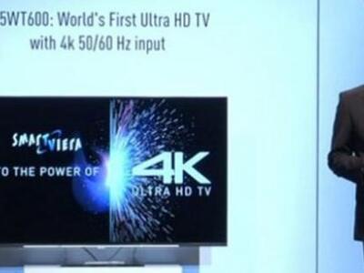 Τηλεόραση και ταμπλέτα με ανάλυση 4Κ