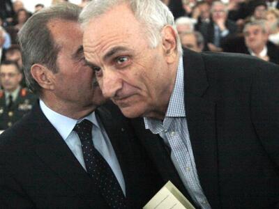 Ο Γ. Βαρεμένος με τον δήμαρχο Ακτίου - Β...