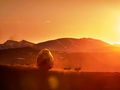 «Ηλιακό αβγό» μια σάουνα στη βορειότερη ...