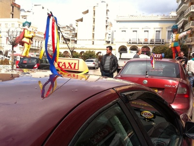 Πάτρα: Χωρίς δώρο ταξί και φέτος