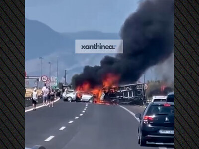  Τροχαίο στην Εγνατία με 3 νεκρούς και 2...