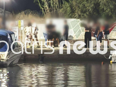 Χαμός στο Παλούκι Ηλείας: Μηχανάκι κατέλ...