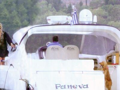 Στην Ιθάκη η Παναγιώτα Βλαντή με τον αγαπημένο της