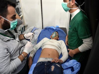 Συρία: Με "τοξικό χημικό" η επ...