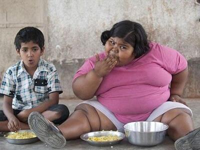 6χρονη τρώει για... έξι ανθρώπους!