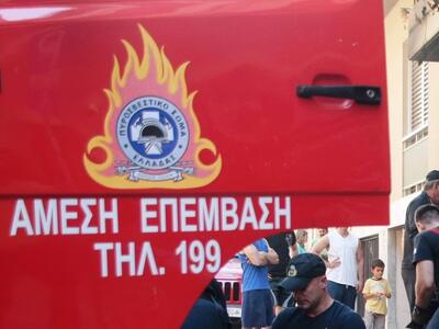 Πάτρα: Φωτιά σε ΙΧ στην Ακρωτηρίου και Βενιζέλου