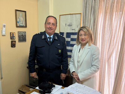 Η Χριστίνα Αλεξοπούλου στο Α’ Αστυνομικό...