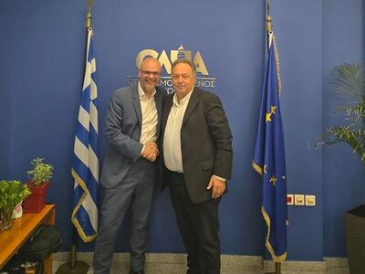 Ο νέος Πρόεδρος της ΔΕΕΠ Αχαΐας, Μάκης Κ...