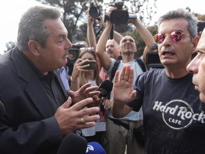 Στα καμένα ο Πάνος Καμμένος- "Τ΄άκο...