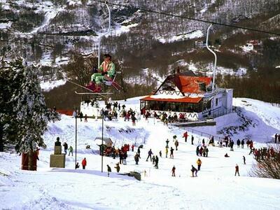 Δεύτερη μέρα λειτουργίας του Χιονοδρομικ...