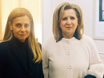 Συνάντηση Κατερίνας Σολωμού και Ευγενίας...