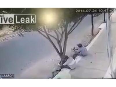 Τα γρήγορα αντανακλαστικά τους έσωσαν τη ζωή 