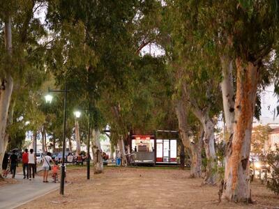 Άποψη του νότιου πάρκου