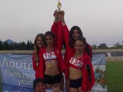 Πολύ καλές  οι επιδόσεις των αθλητών της...