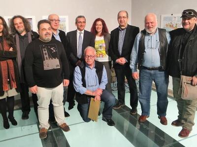 Οι Έλληνες σκιτσογράφοι με τον Περιφερει...