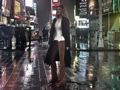 Αθηνά Οικονομάκου: Χριστούγεννα στην Νέα Υόρκη 