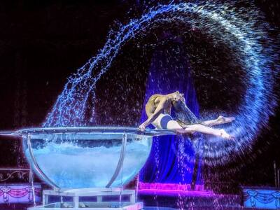 Εντυπωσιάζουν οι ακροβάτες του Circo Med...