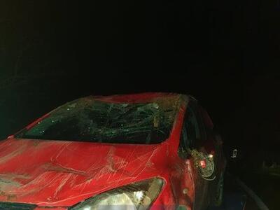 Ανατροπή οχήματος στην Καλαβρύτων - Χαλα...