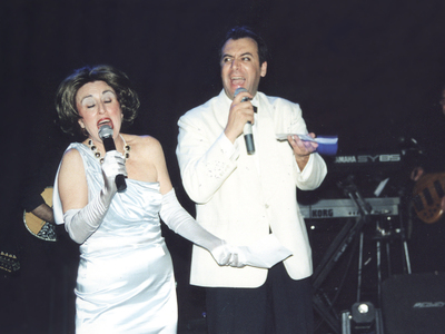 Λουκία Σιμονοβίκη και Αλέξης Σκαρμέας ως...