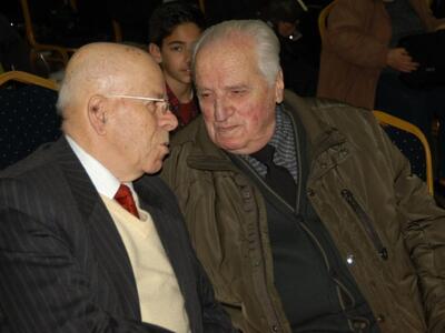 Ο Λεωνίδας Μαργαρίτης και ο Βασίλης Λάζα...